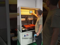 Máquina automática 18650 de la soldadura por puntos de la batería del modo de DC con la estación doble