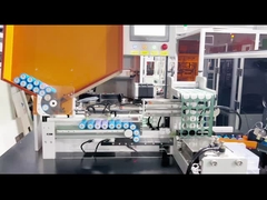 Máquina automática de pegatinas con pila cilíndrica de batería de litio