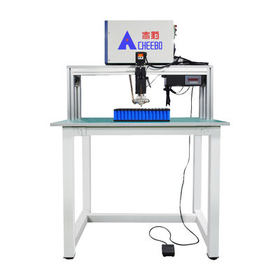 comprar Tipo de banco Batería de corriente continua semiautomática de salpicadora de punto de soldadura Máquina de uso de células online manufacture
