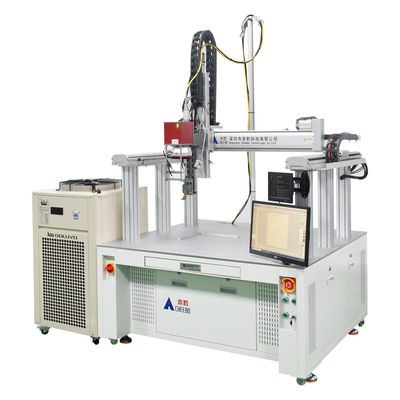 comprar Máquina de soldadura por láser Gantry para paquete de baterías de litio prismático de aluminio níquel de barra de bus online manufacture