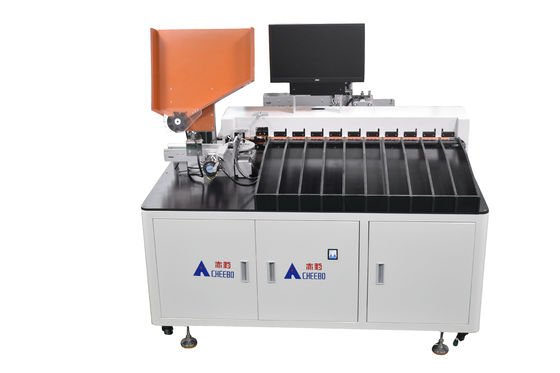 comprar Máquina de clasificación de paquetes de baterías de litio de cilindro único con 10 engranajes y clasificación automática de códigos QR 1700*1000*1250MM online manufacture
