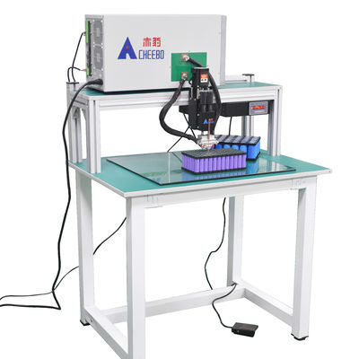 comprar 60KG Precisión Batería Pack Máquina de soldadura de puntos para la batería de litio CHEEBO Transistor eléctrico semiautomático online manufacture