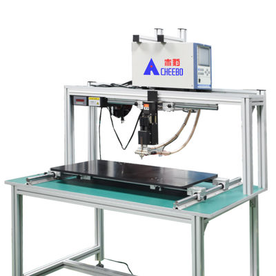 Máquina de soldadura por puntos de batería de plataforma móvil