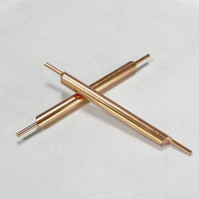 Cobre de soldadura excéntrico doble Rod de la soldadura por puntos del cobre del alúmina de la aguja