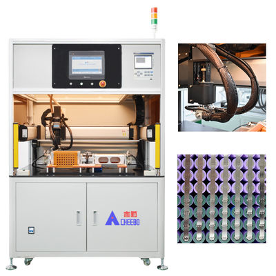 Uso cilíndrico de la célula de Ion Battery Welding Machine Automated del litio del CNC