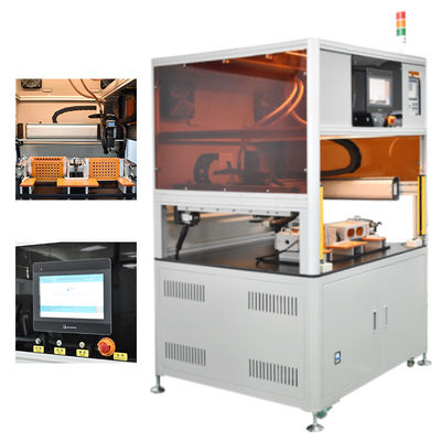 Máquina automática 18650 de la soldadura por puntos de la batería del modo de DC con la estación doble