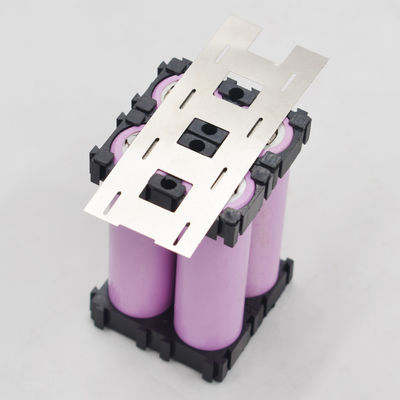 Conector de chapa de níquel puro blanco para baterías 18650