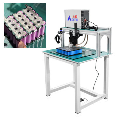 18650 Célula de batería cilíndrica Pneumática de múltiples pulsos Batería de litio Equipo de soldadura de precisión Máquina de soldadura puntual