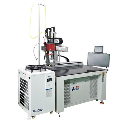 1000w 1500w 2000w Máquina de soldadura láser continua de aluminio níquel con batería de litio cuadrada totalmente automática