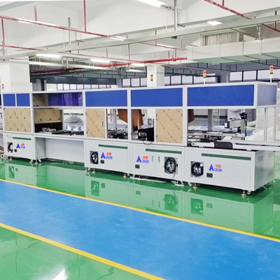 Línea de montaje de paquetes de baterías cilíndricas totalmente automáticas 3000PCS/H